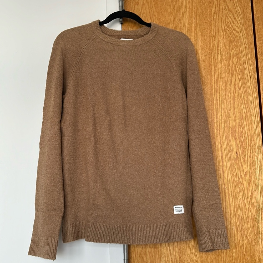 Frank and Oak Tan Sweater